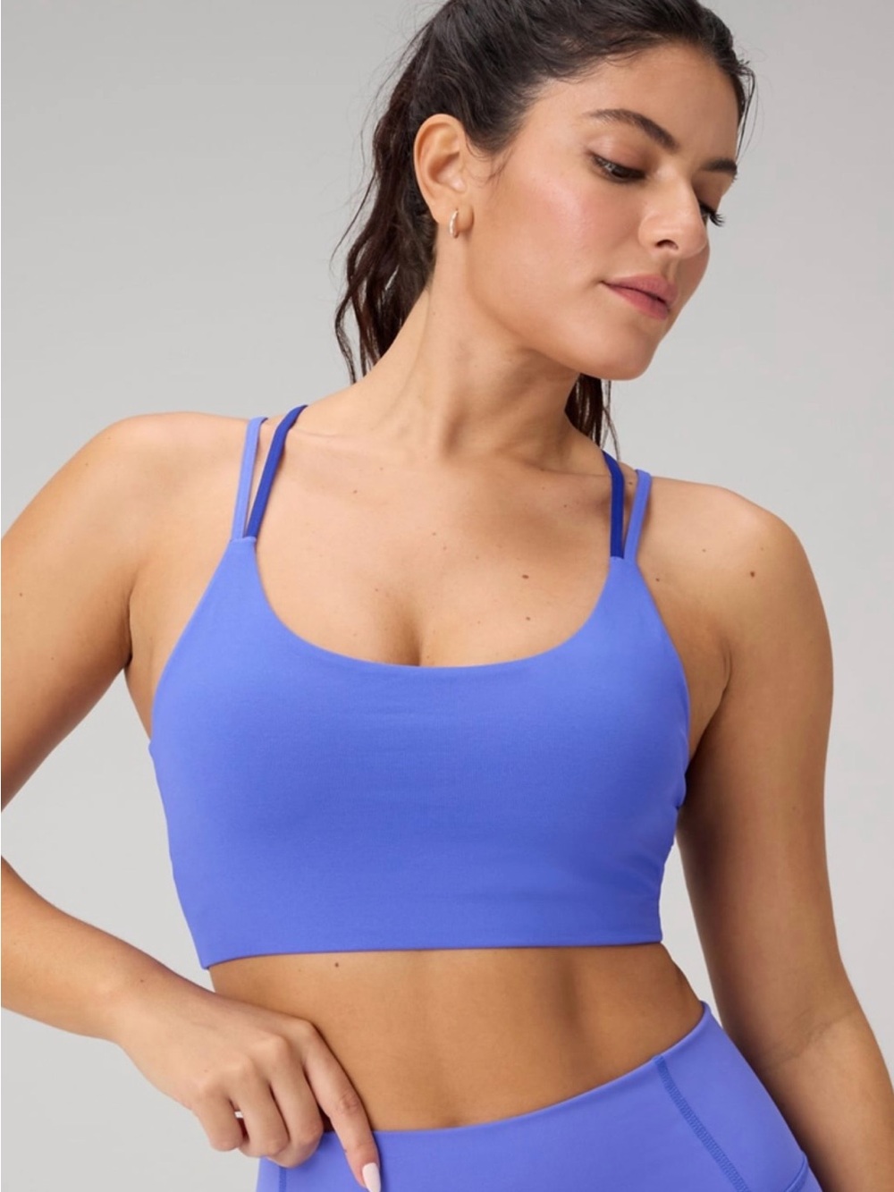 NWT Fabletics Principal Low Impact Bra - Raspberry Pink - Picture 3 of 6
